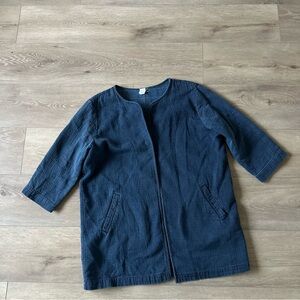 The Fisher Project Textured Open Cardigan One Size